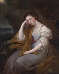 Retrato de Lady Louisa Leveson Gower como Spes (diosa de la esperanza)